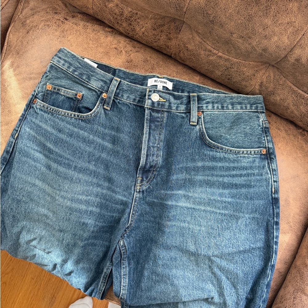 Re/Done Classic Indigo Relaxed Jeans